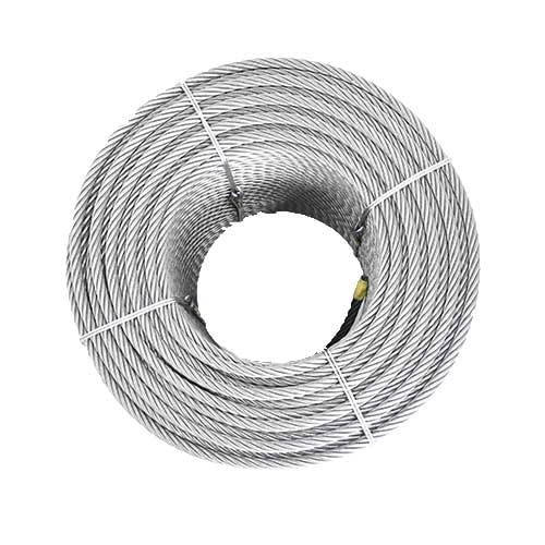 Amazon | メッセンジャーワイヤー メッキワイヤー 4mm(2分)×200m 張る